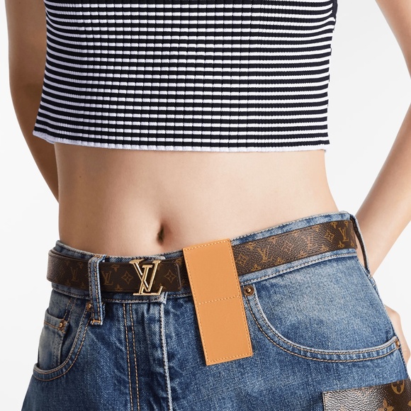 Louise Vuitton Iconic 25 mm Reversible Belt (Brand New) - Picture 2 of 14